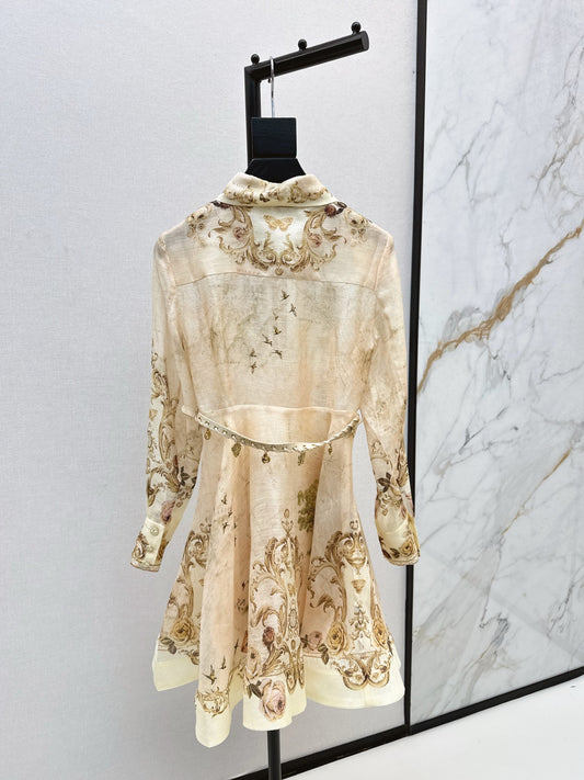 Zimm 25ss print dress