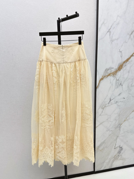 Zimm 25ss lace skirt