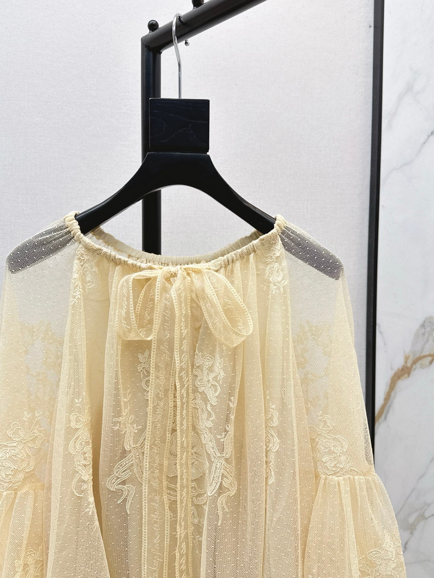 Zimm 25ss lace shirt