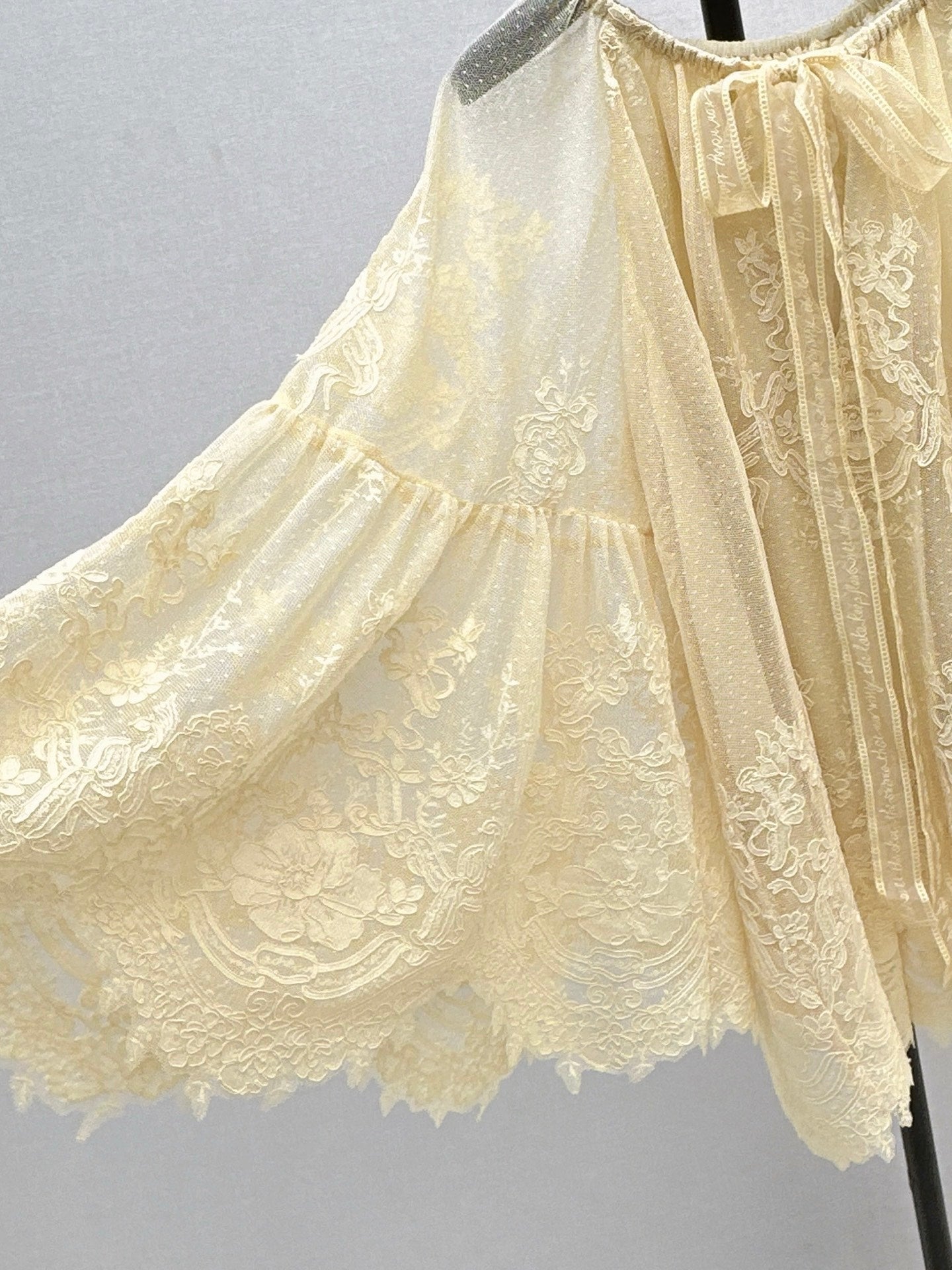Zimm 25ss lace shirt