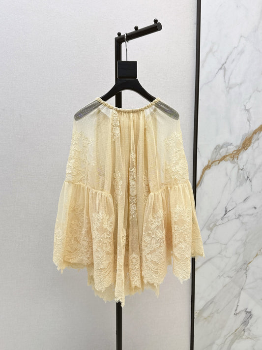 Zimm 25ss lace shirt