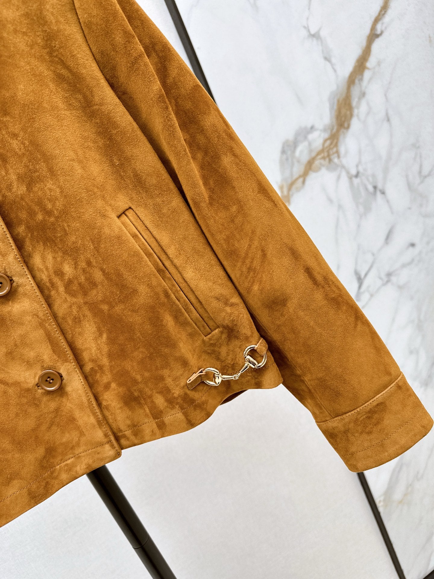 Guc 25fw leather jacket