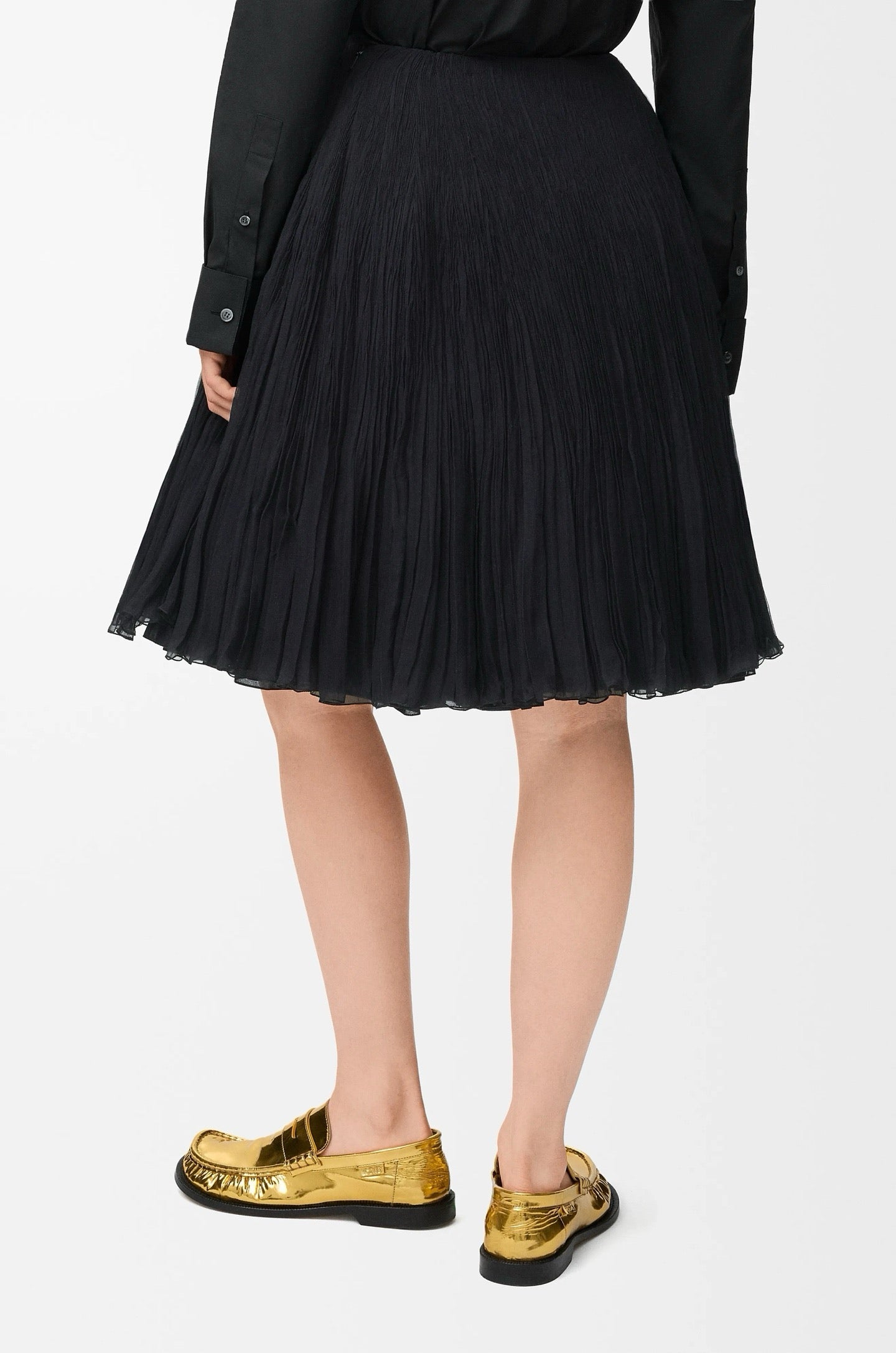 Loe 25fw pleated skirt