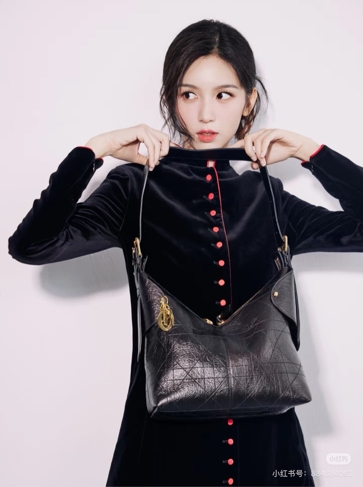 CD 25fw velvet dress