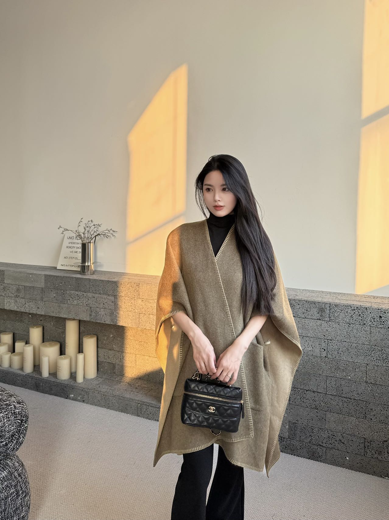 Max 25fw shawl jacket
