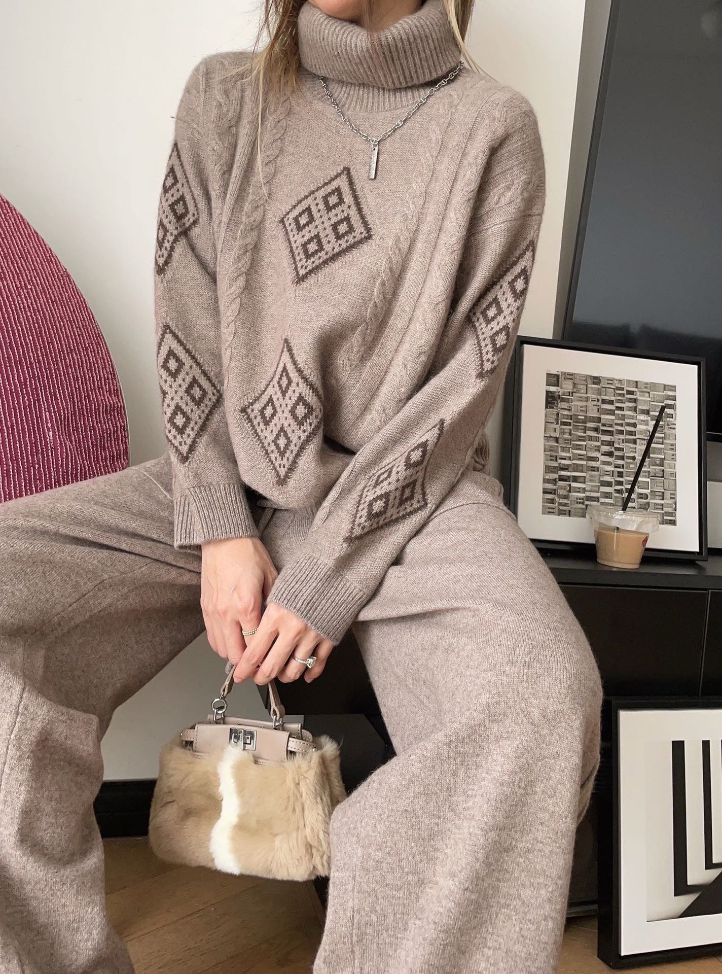 Max 25fw wool suit