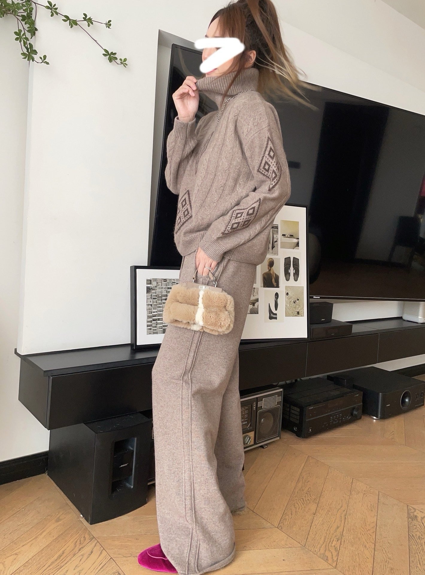 Max 25fw wool suit