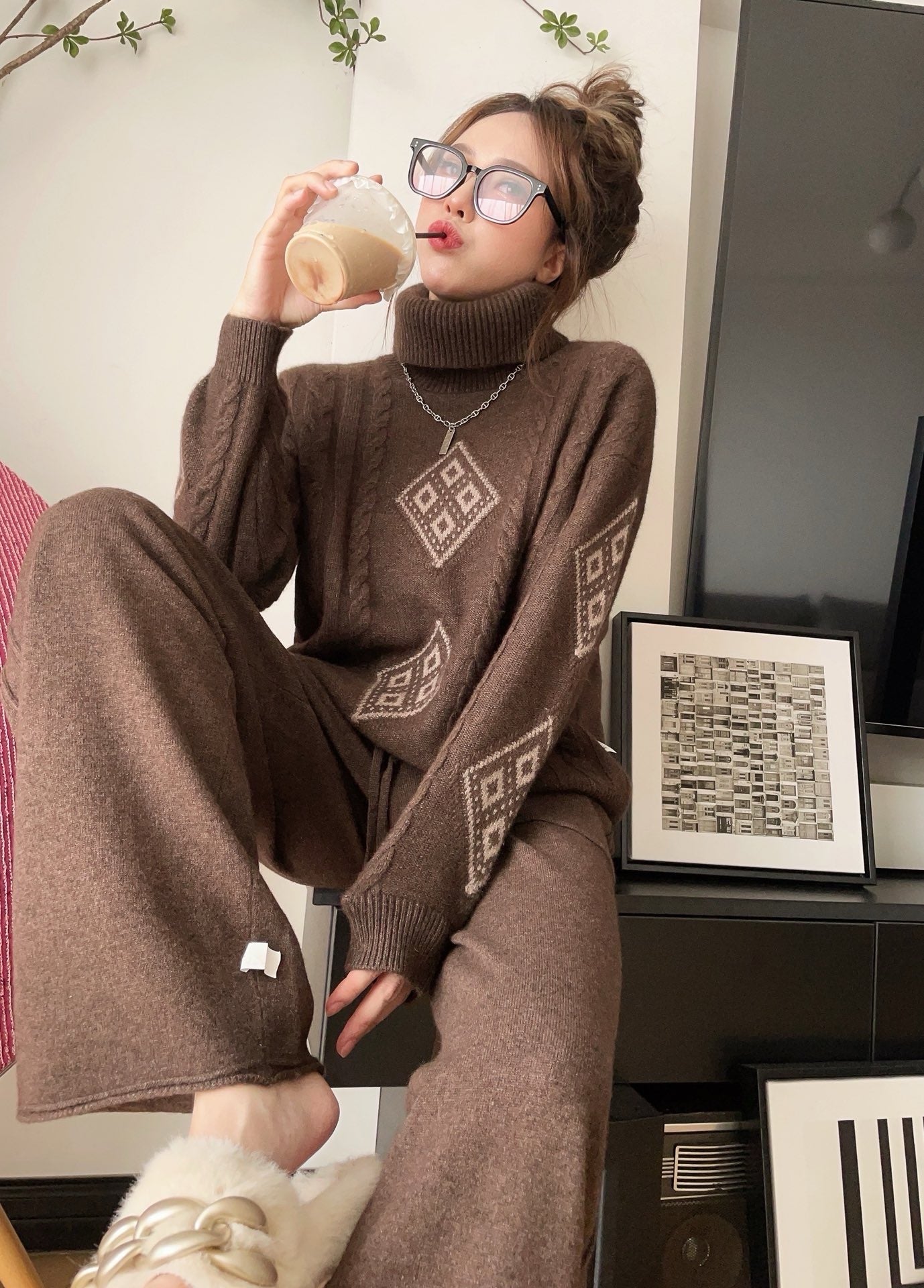 Max 25fw wool suit