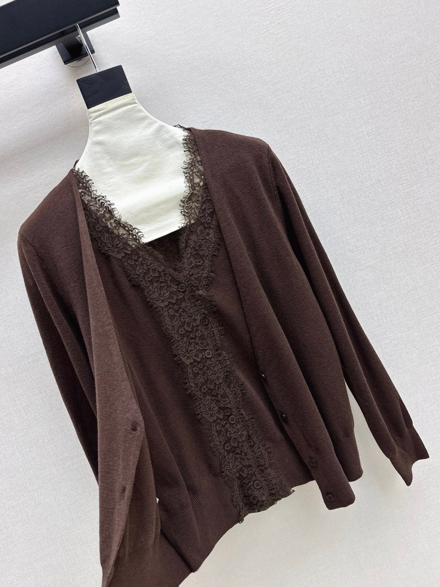 Erma 25fw lace cardigan