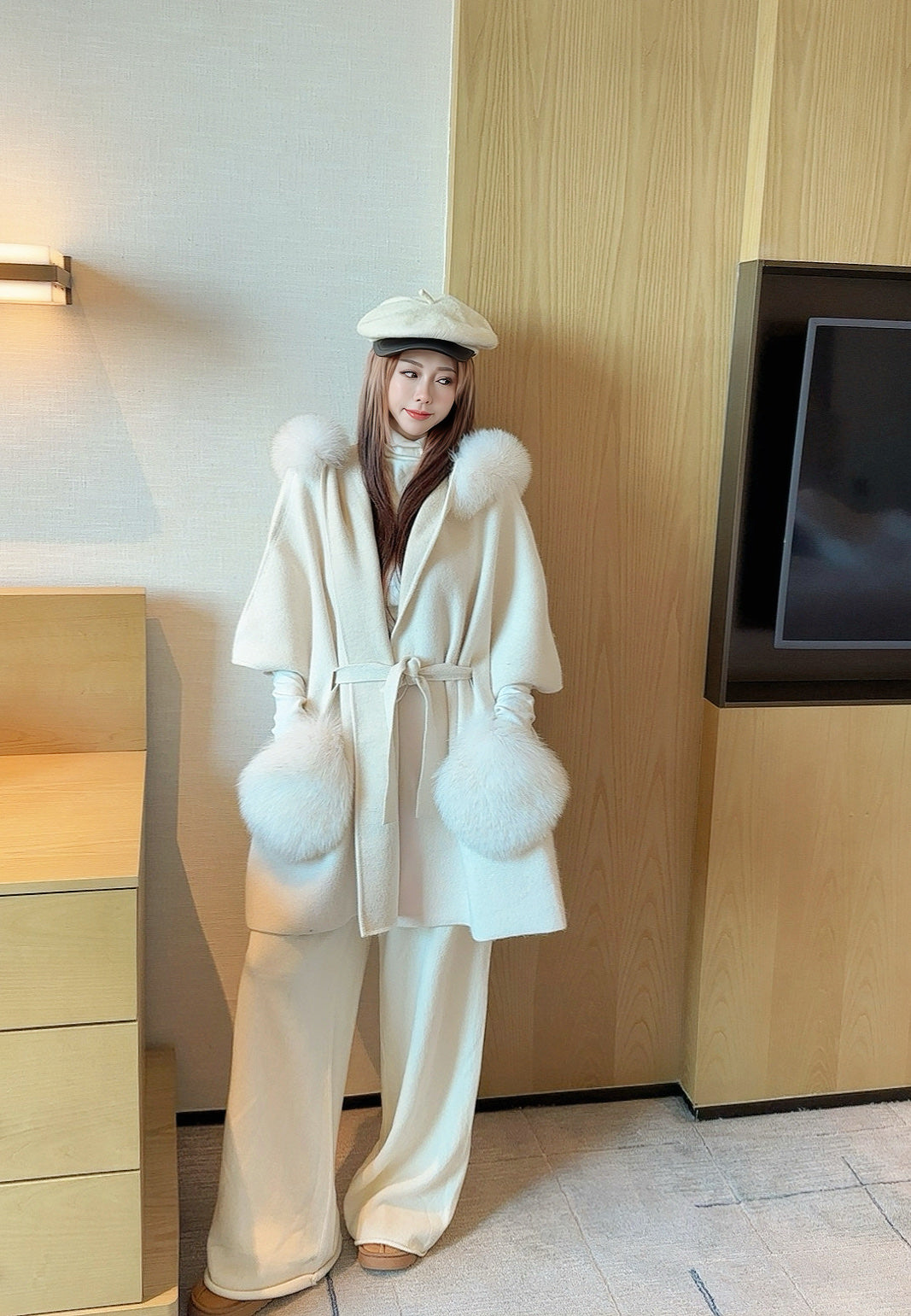 Fen 25fw wrap coats