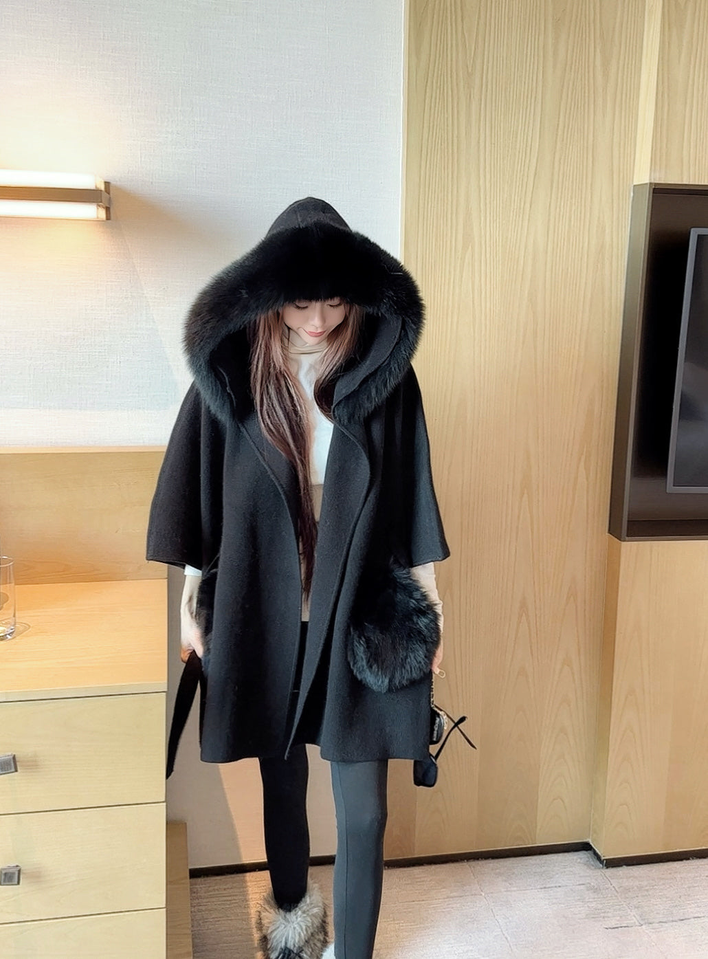 Fen 25fw wrap coats