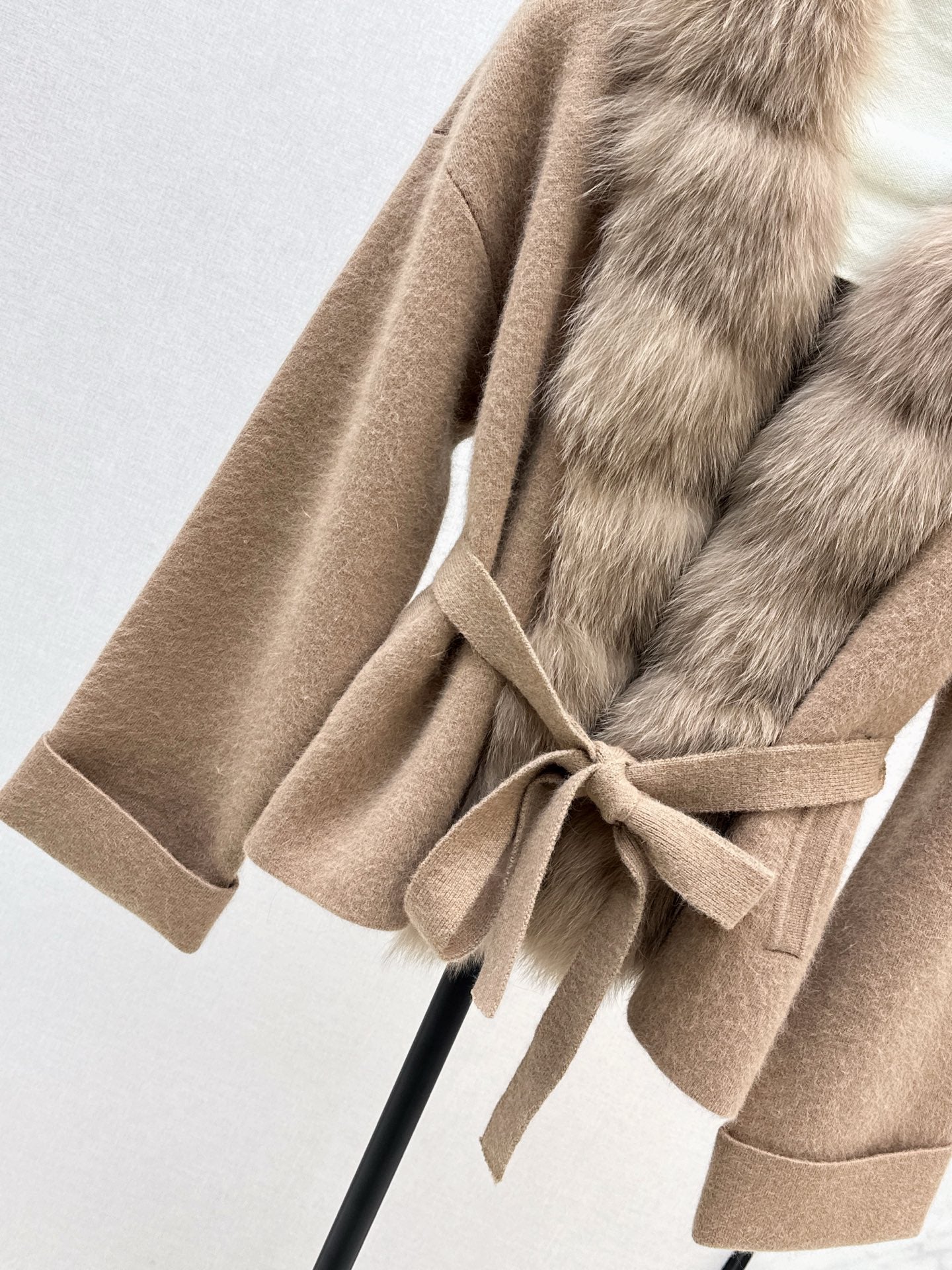 Fen 25fw knitted jacket