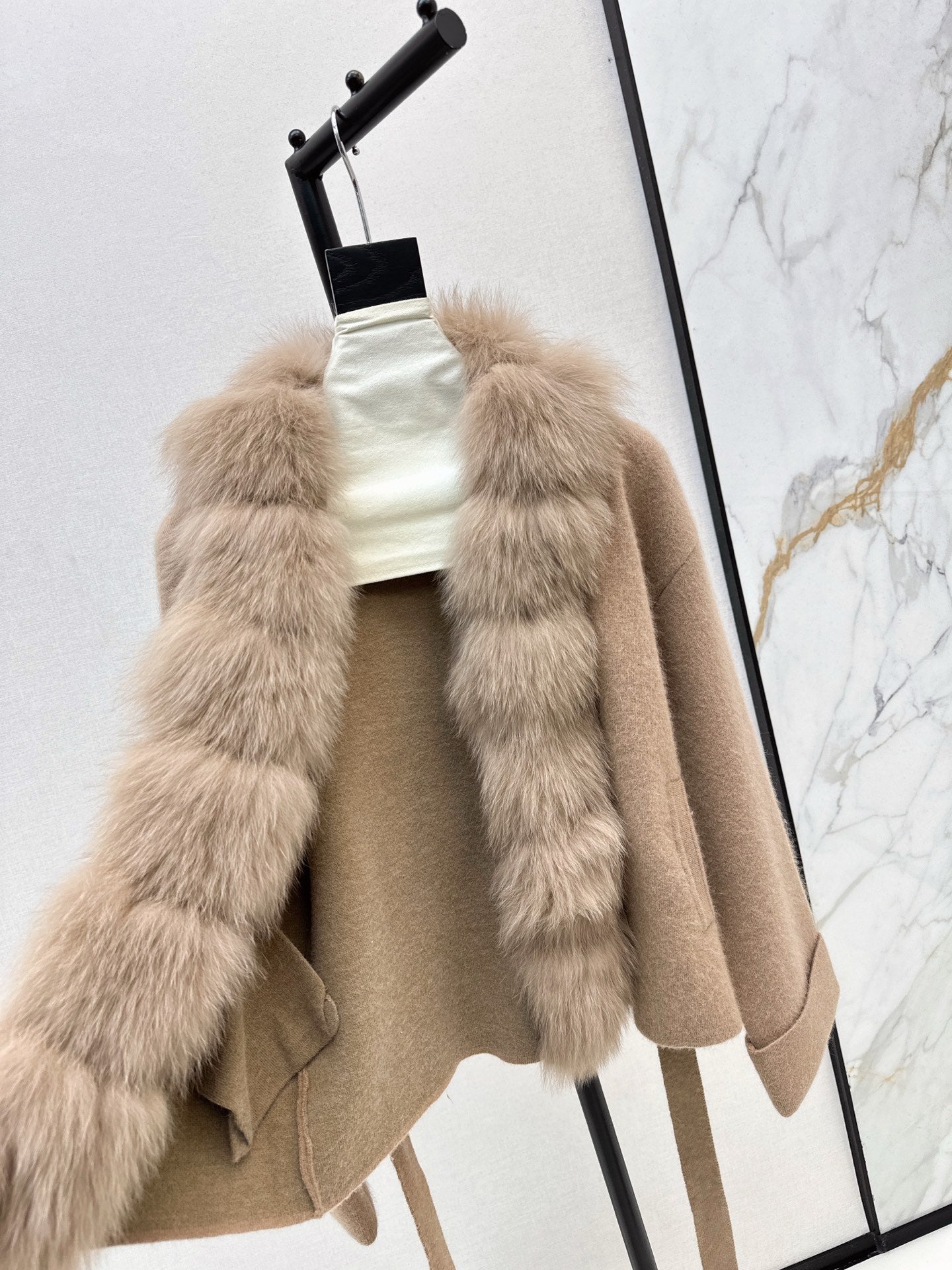 Fen 25fw knitted jacket