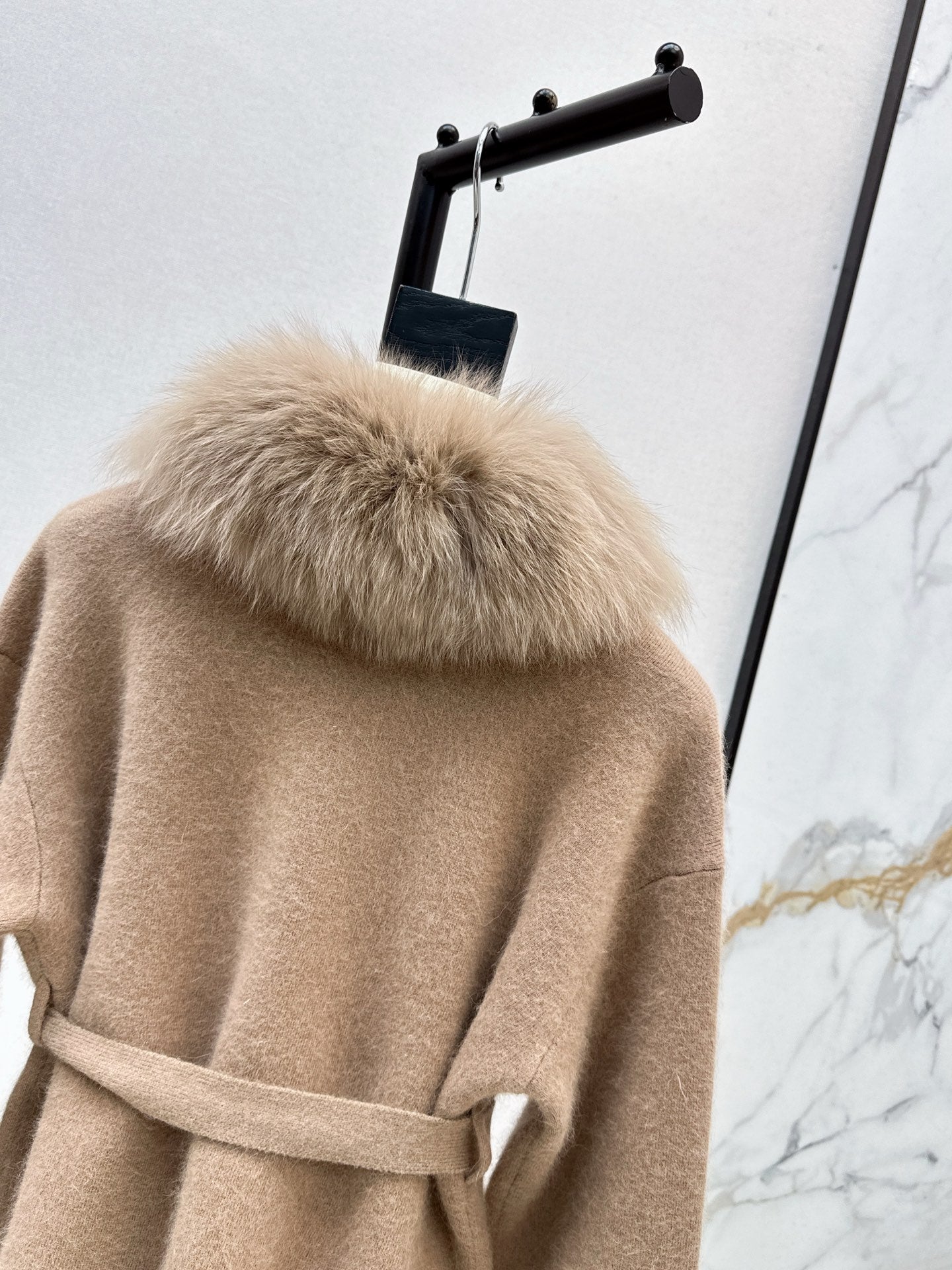 Fen 25fw knitted jacket