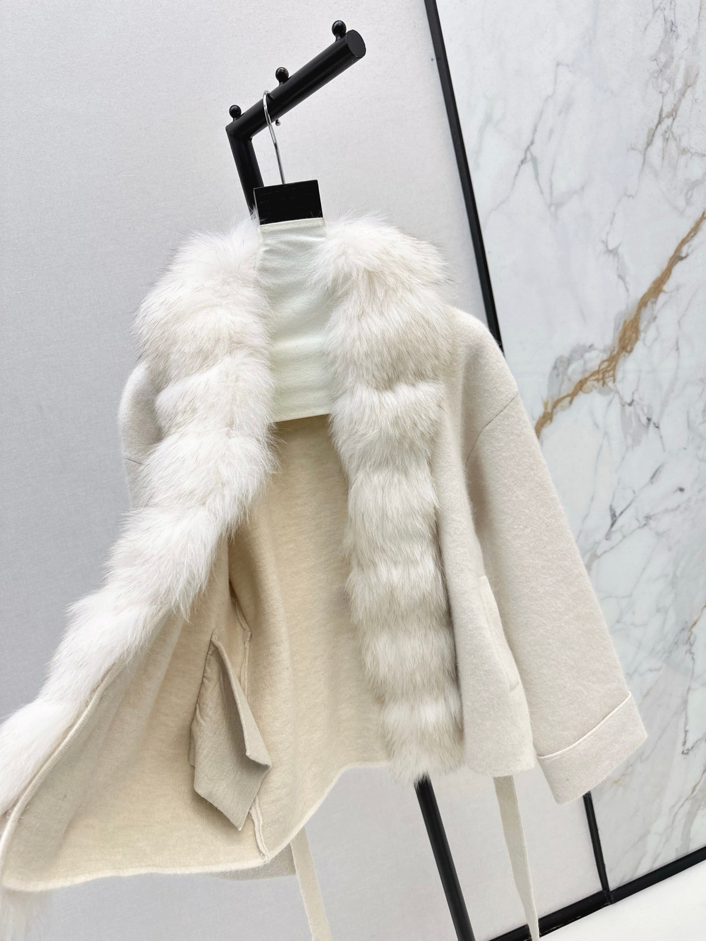 Fen 25fw knitted jacket