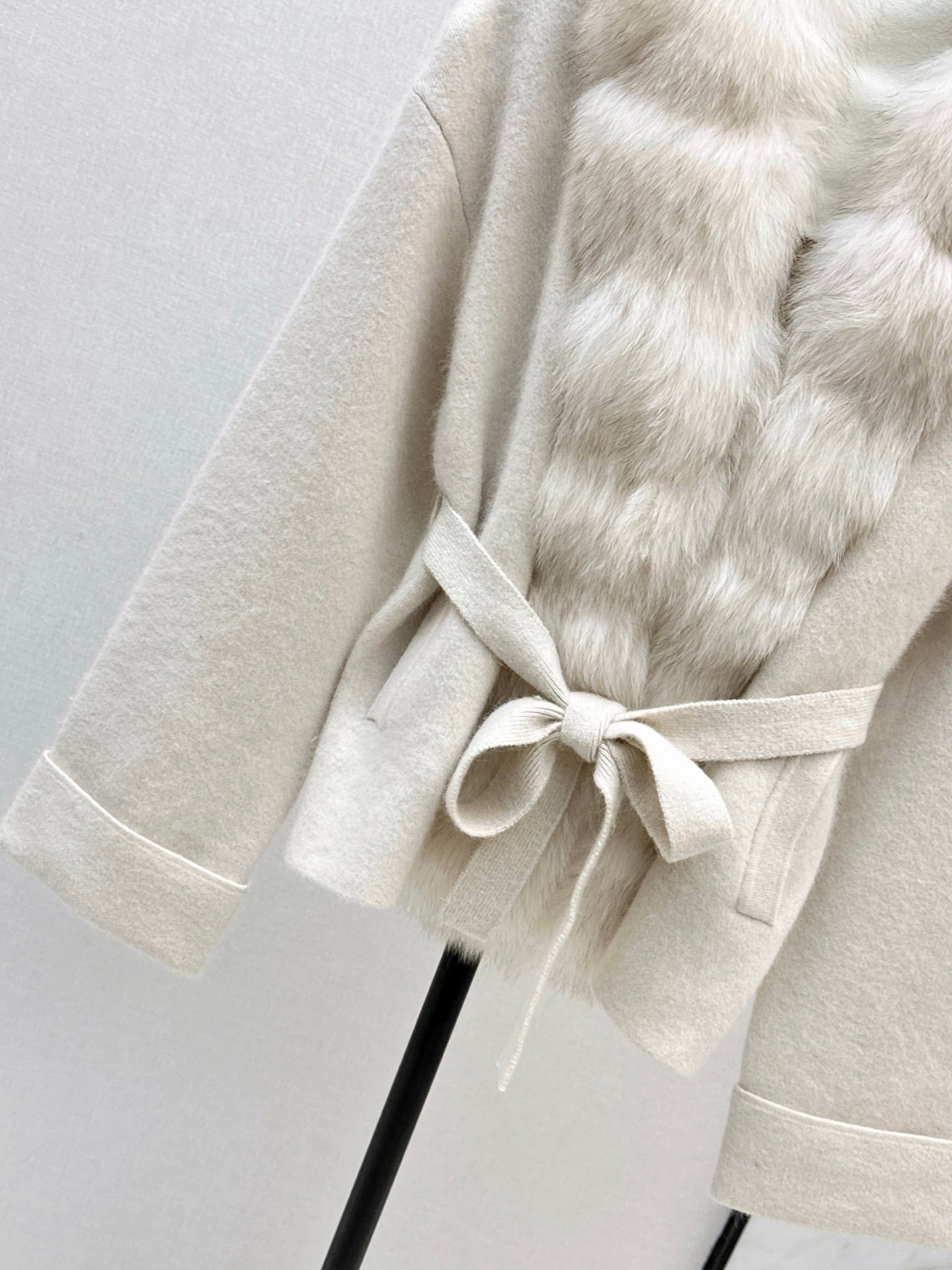 Fen 25fw knitted jacket