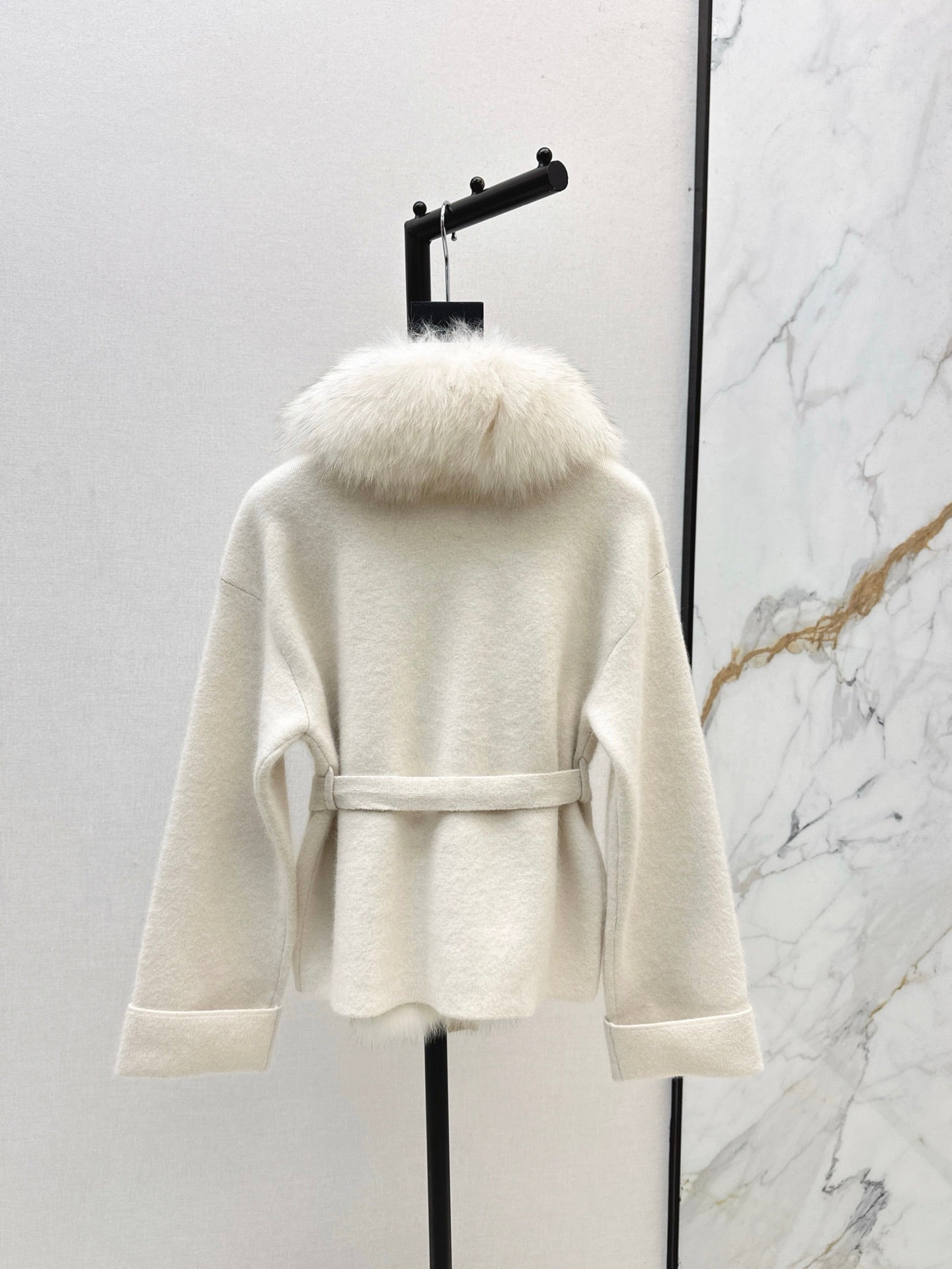 Fen 25fw knitted jacket