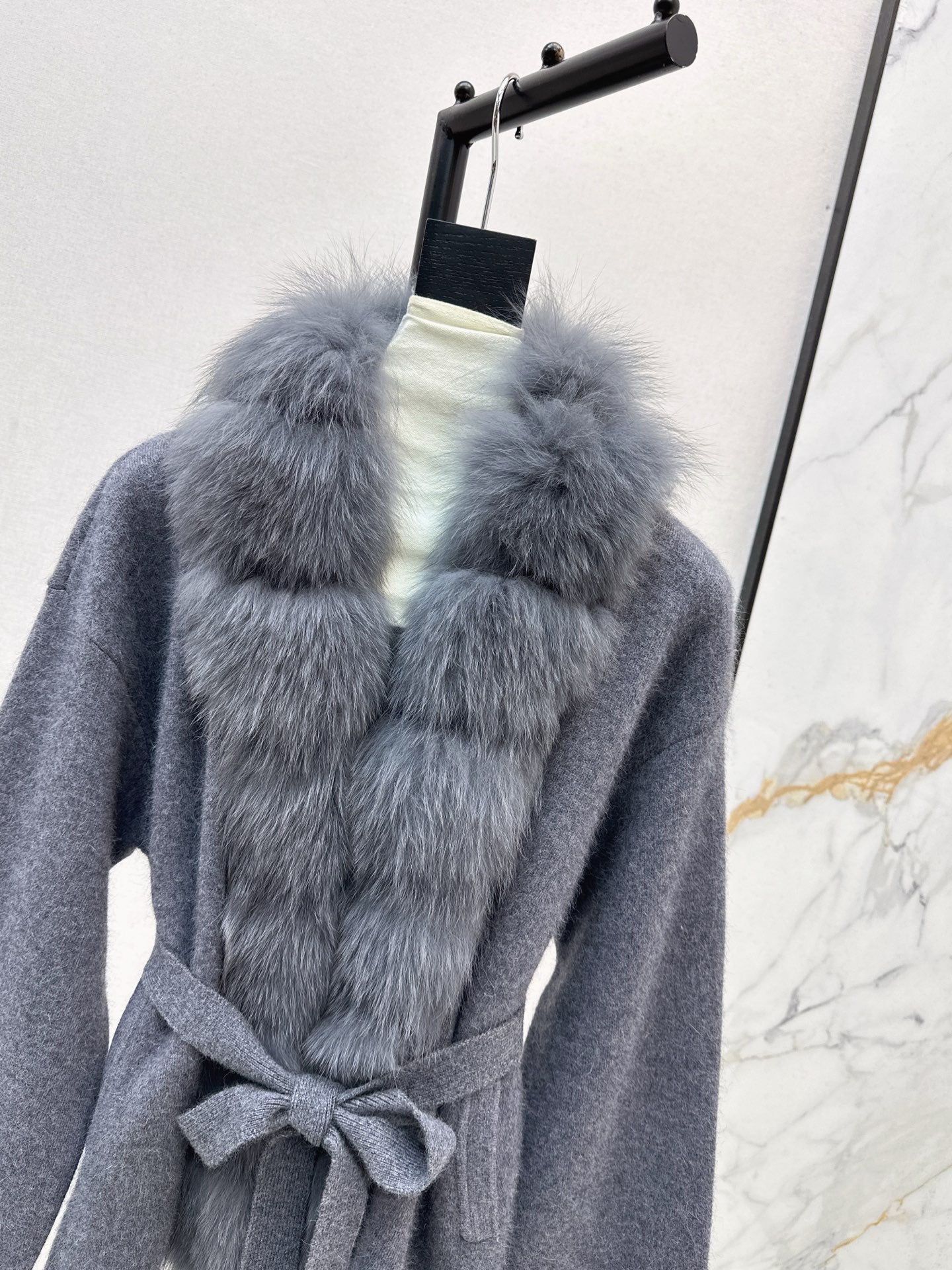 Fen 25fw knitted jacket