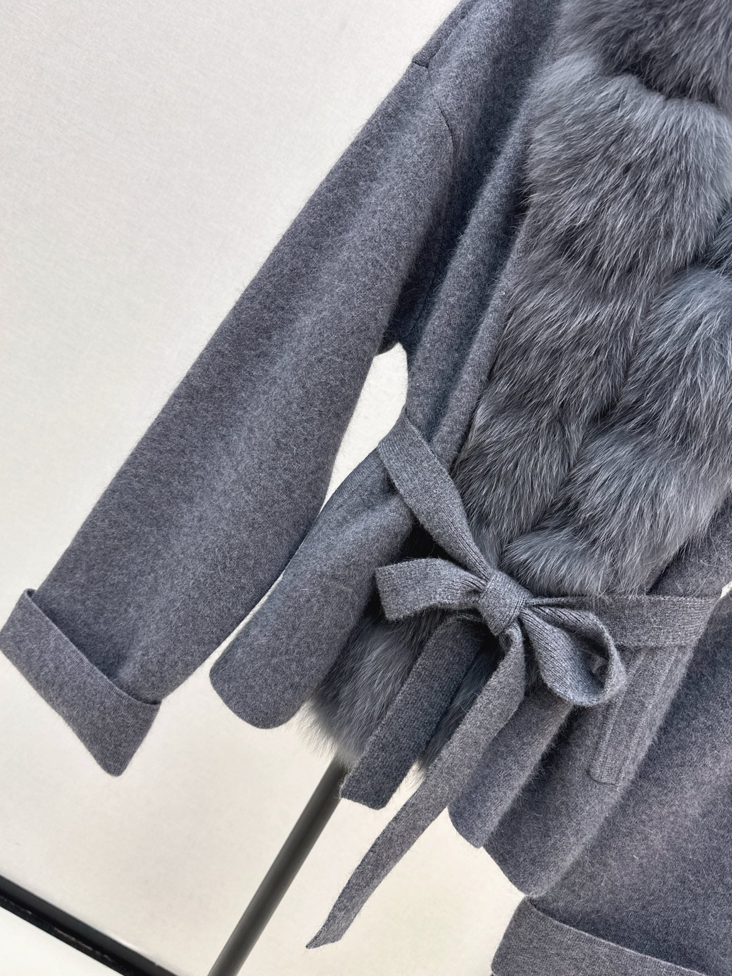 Fen 25fw knitted jacket