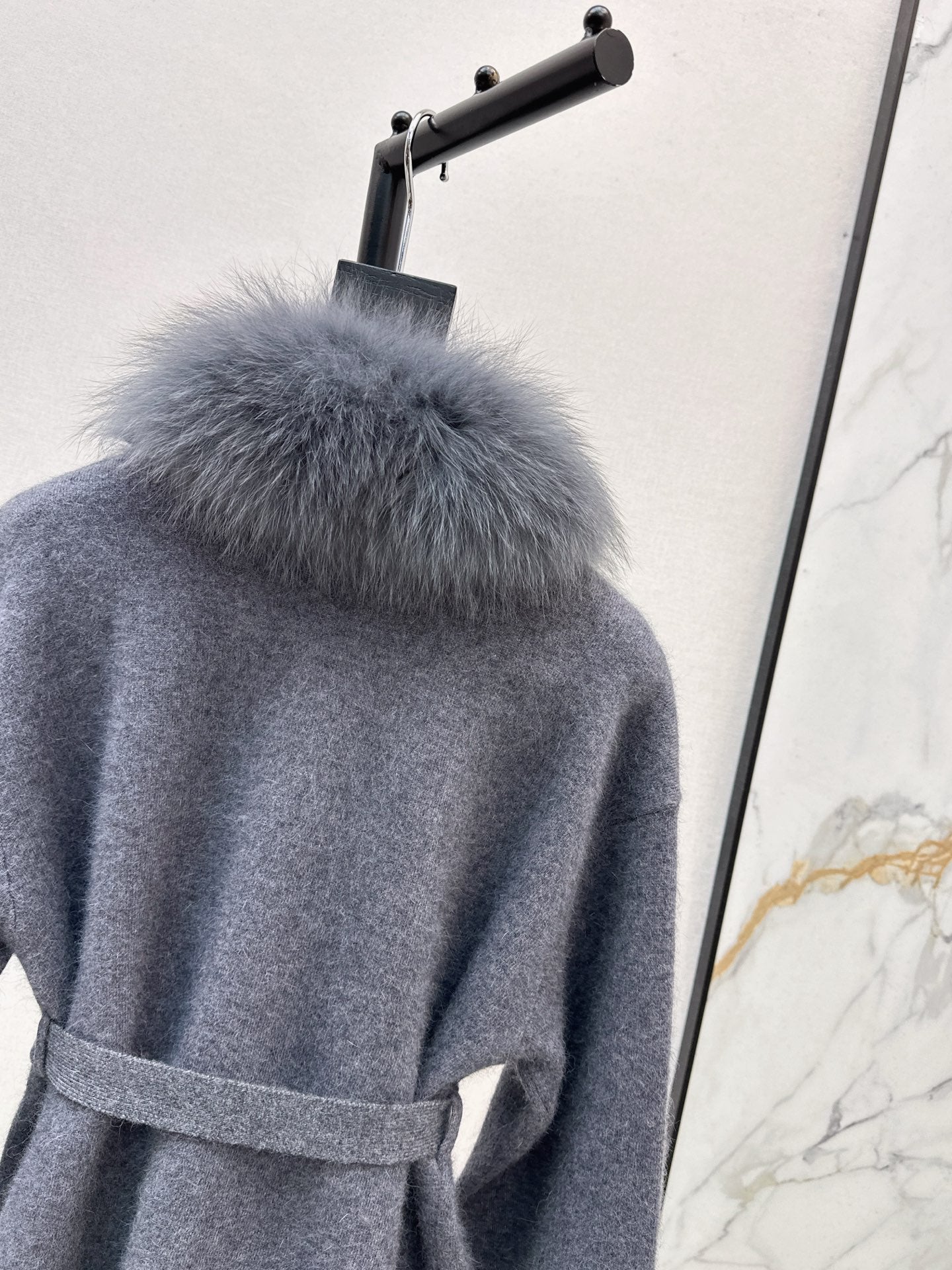 Fen 25fw knitted jacket