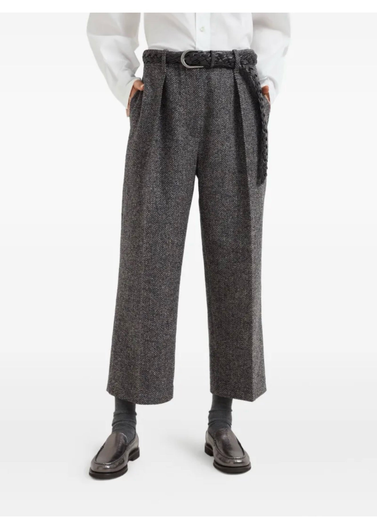Bruun 25fw straight pants