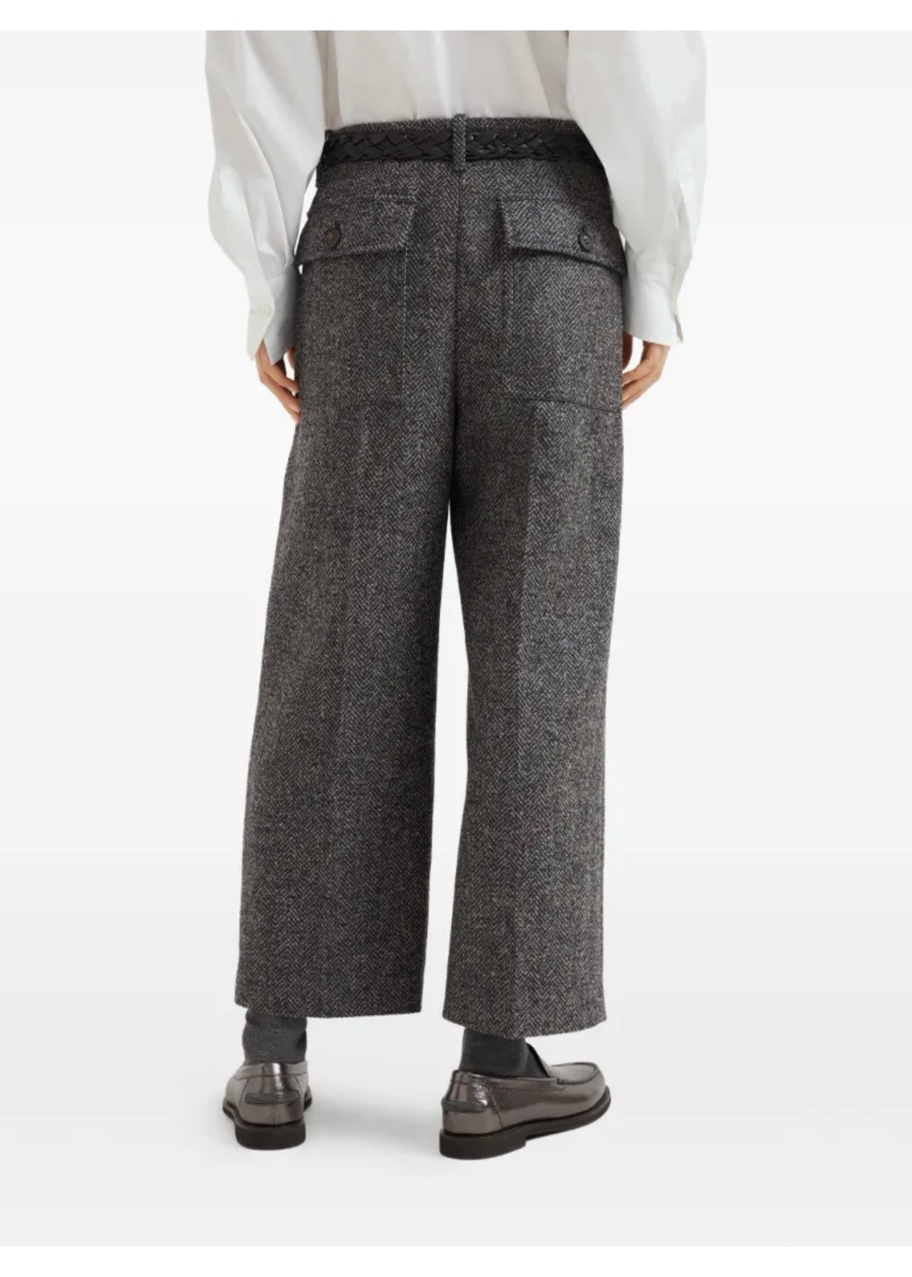 Bruun 25fw straight pants