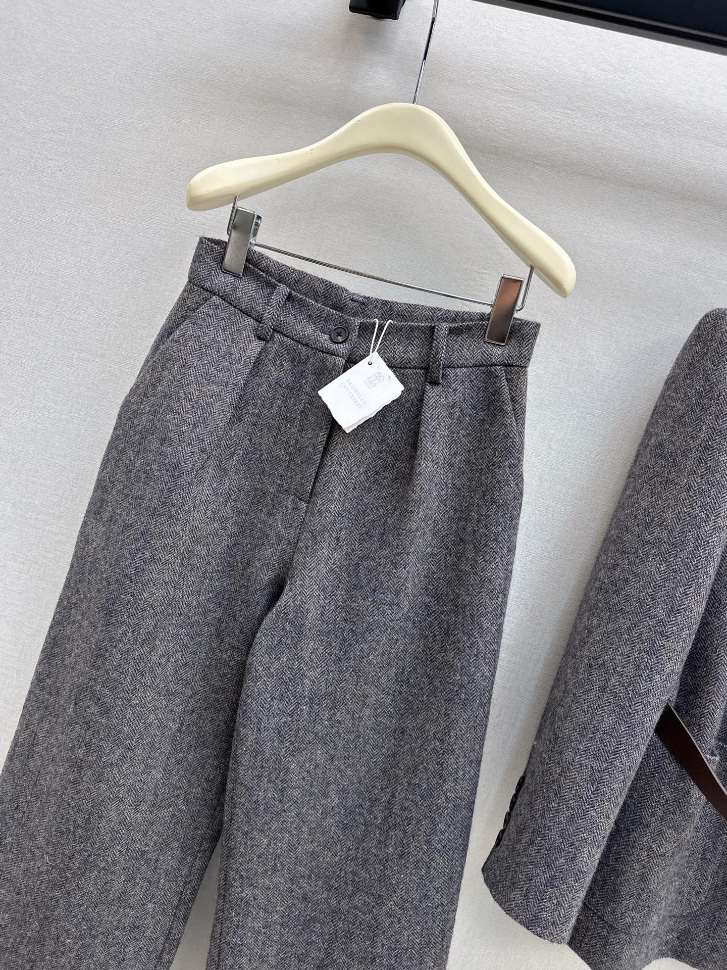 Bruun 25fw straight pants