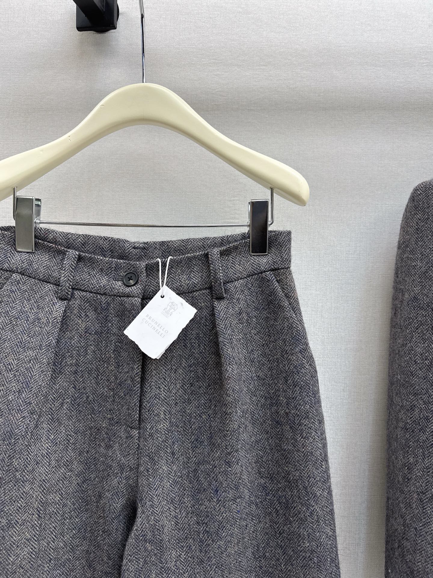Bruun 25fw straight pants