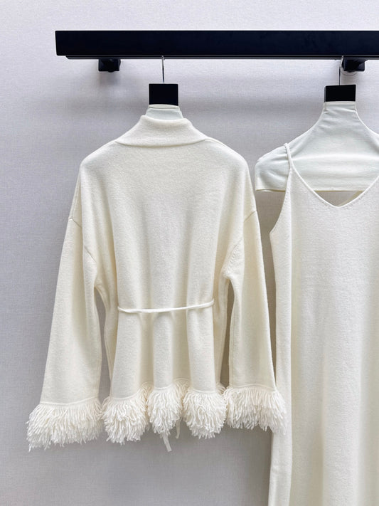 CD 25fw cardigan dress set