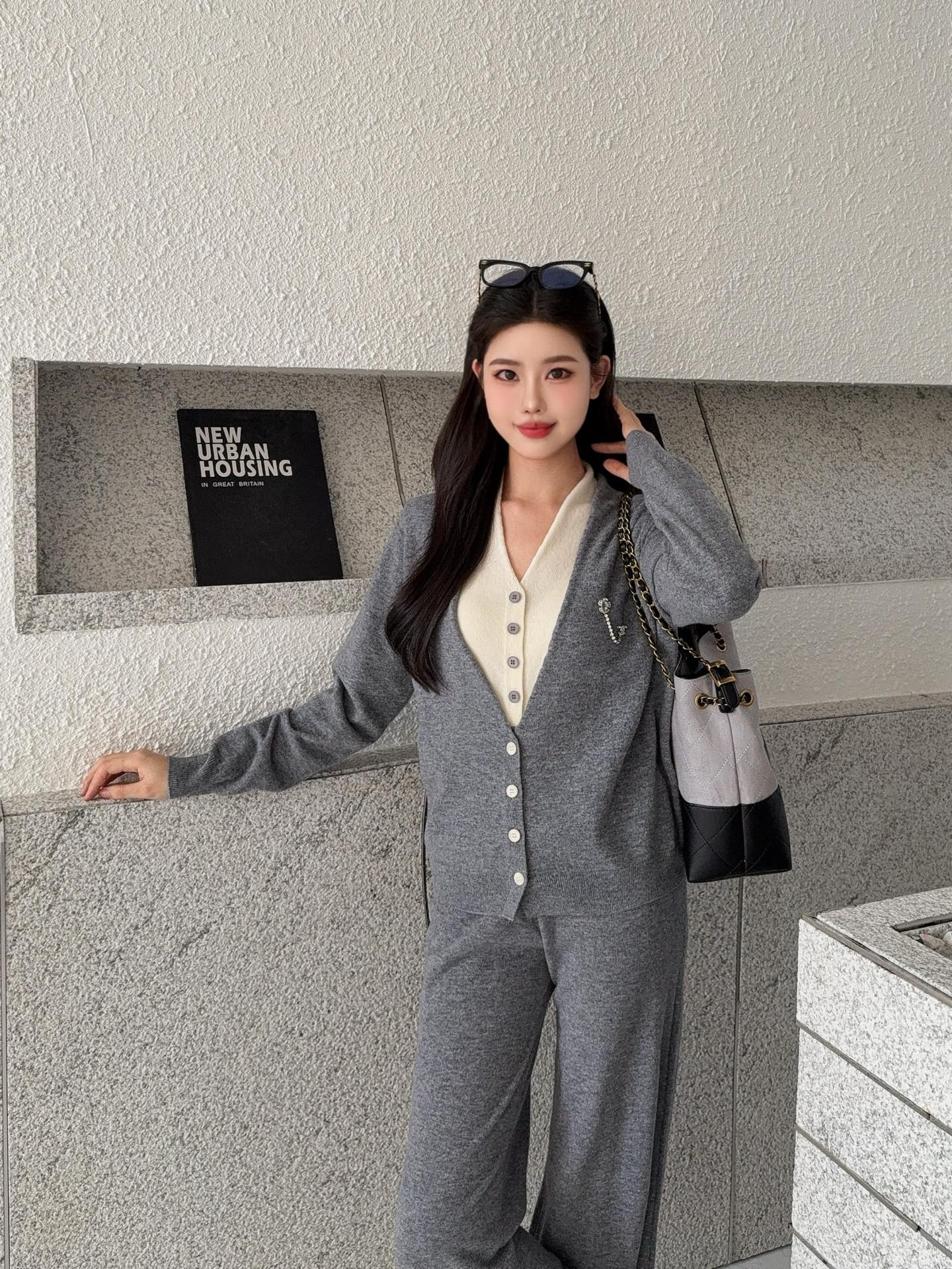 Chan 25fw wool suit