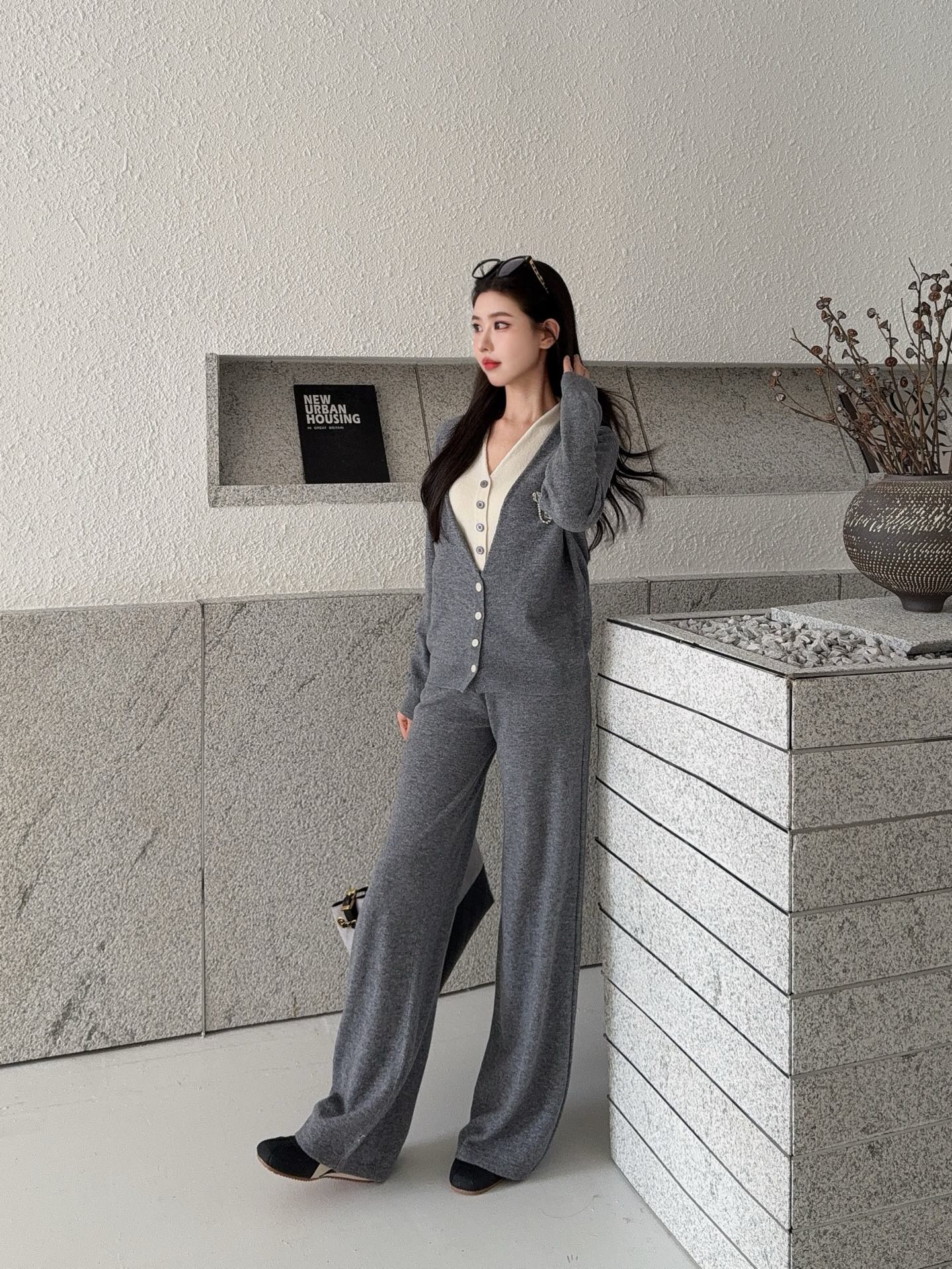 Chan 25fw wool suit