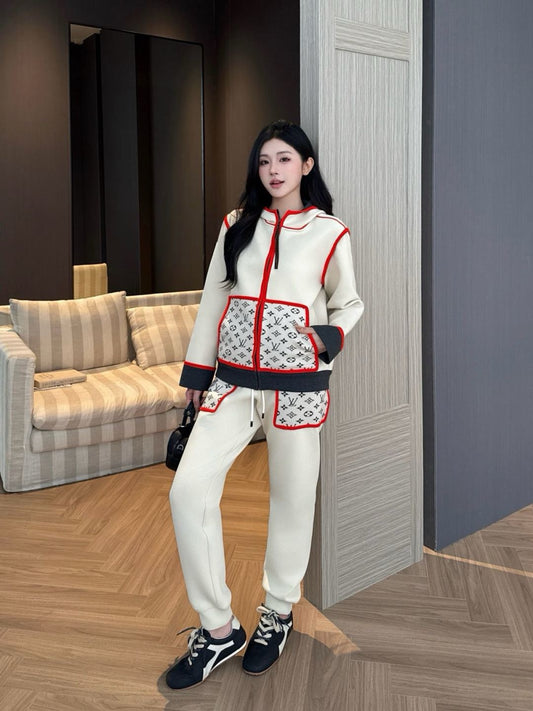 Loui 25fw hoodie pants set