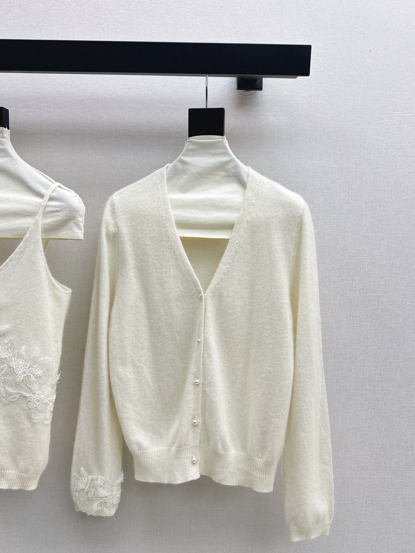 Chan 25fw cardigan vest set