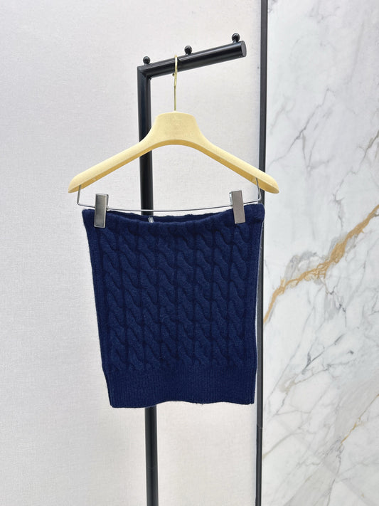 Miu 25fw knitted tube top