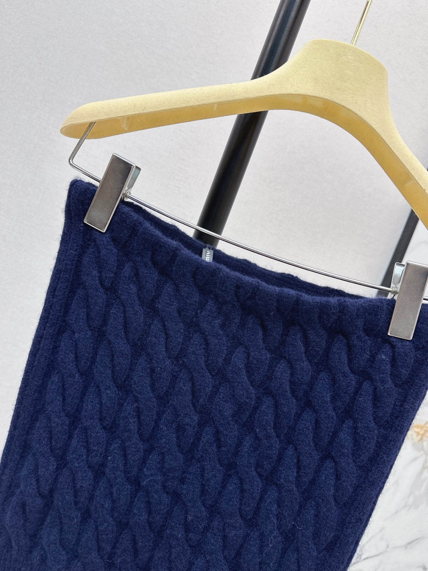 Miu 25fw knitted tube top