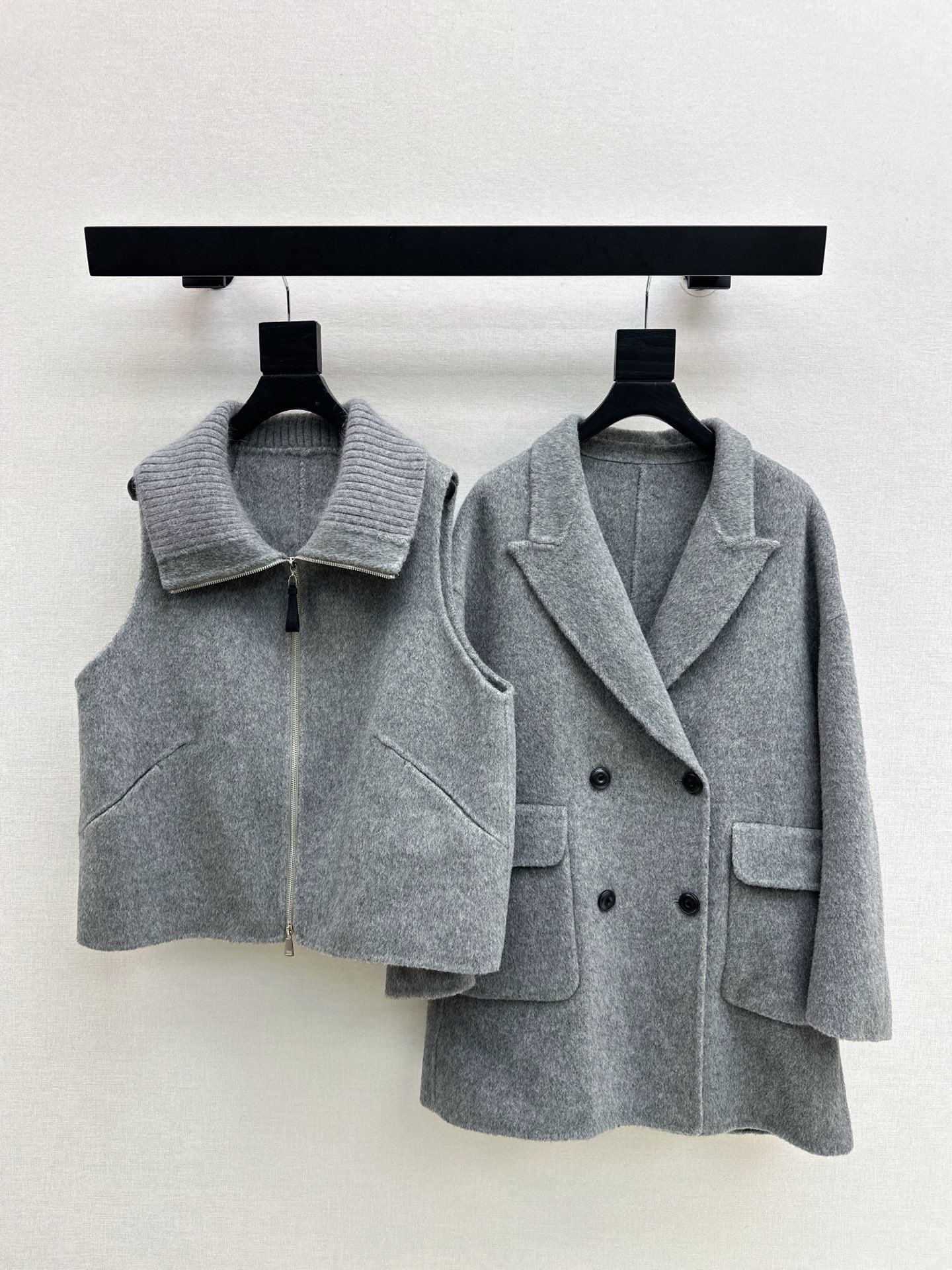 Max 25fw vest jacket set
