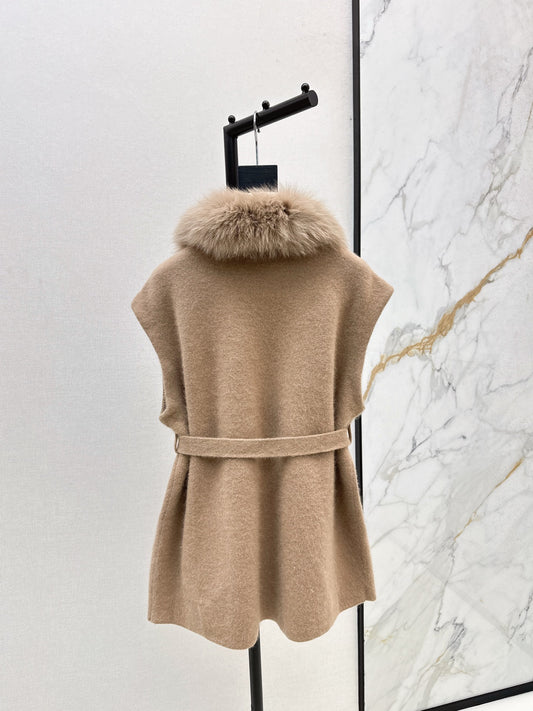 Fen 25fw wool vest jacket