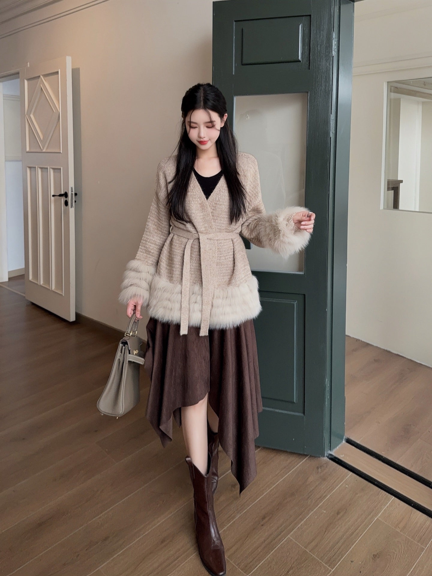 Fen 25fw wool jacket