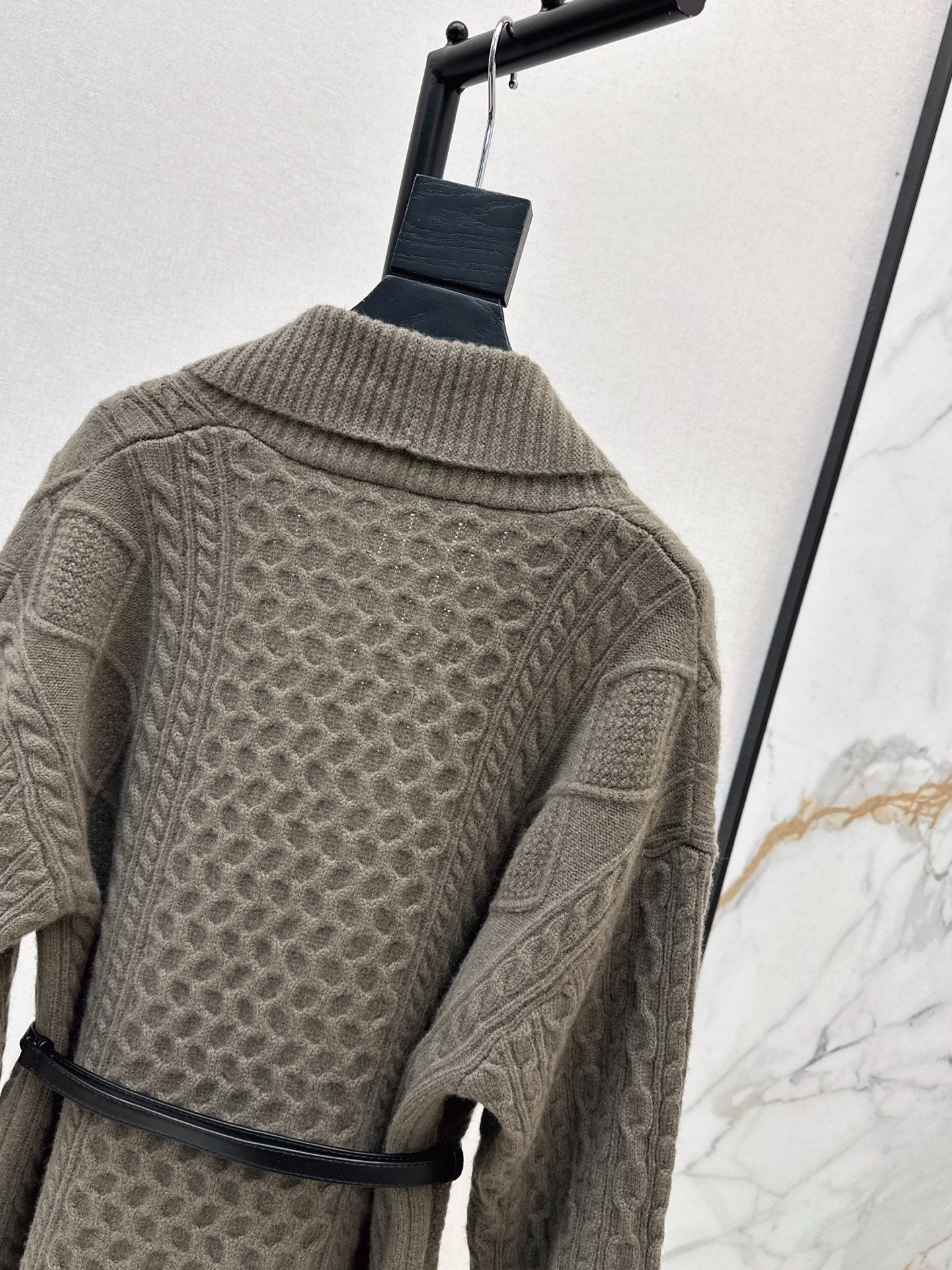 Her 25fw knitted jacket