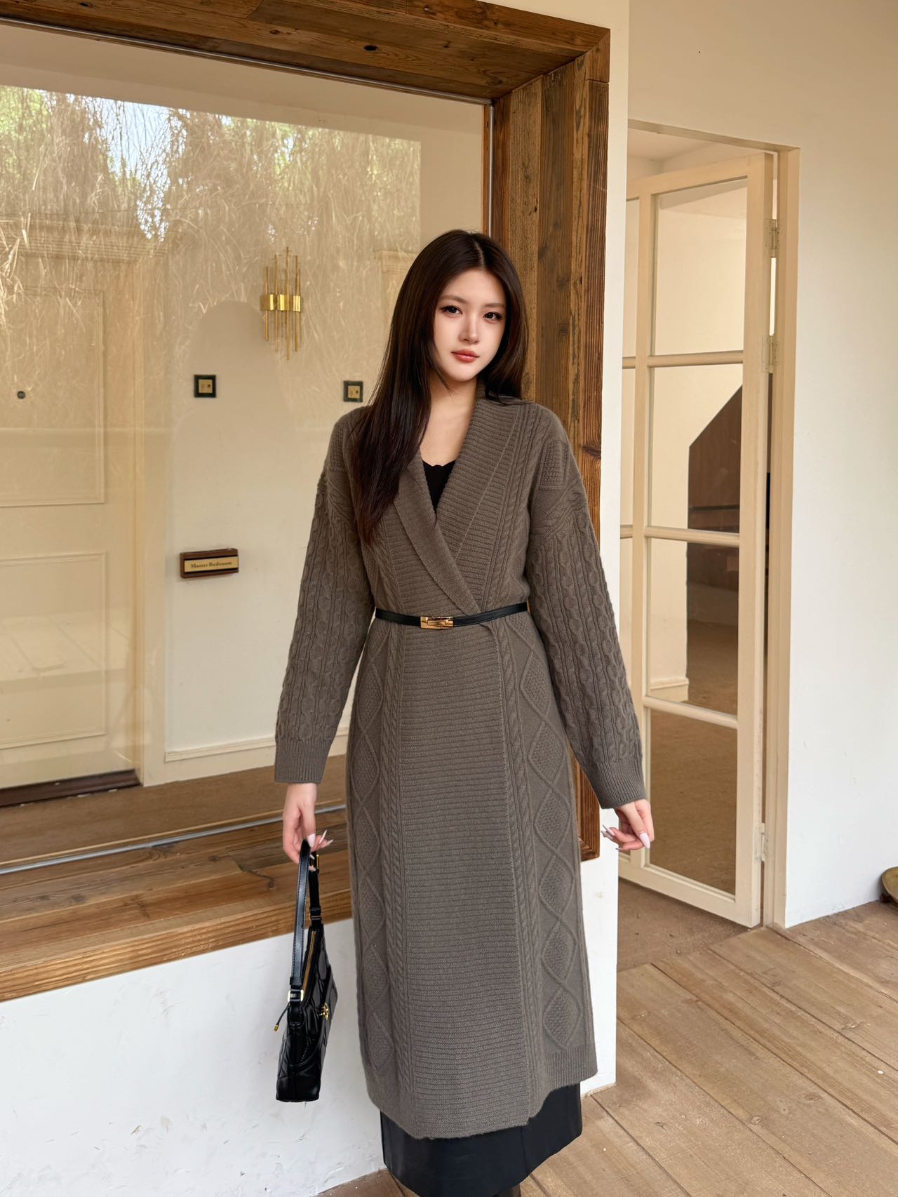 Her 25fw knitted jacket