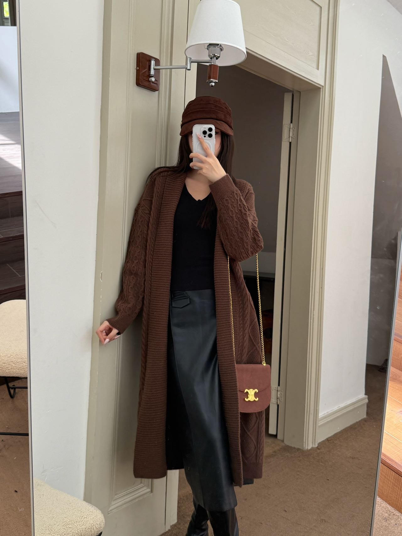 Her 25fw knitted jacket