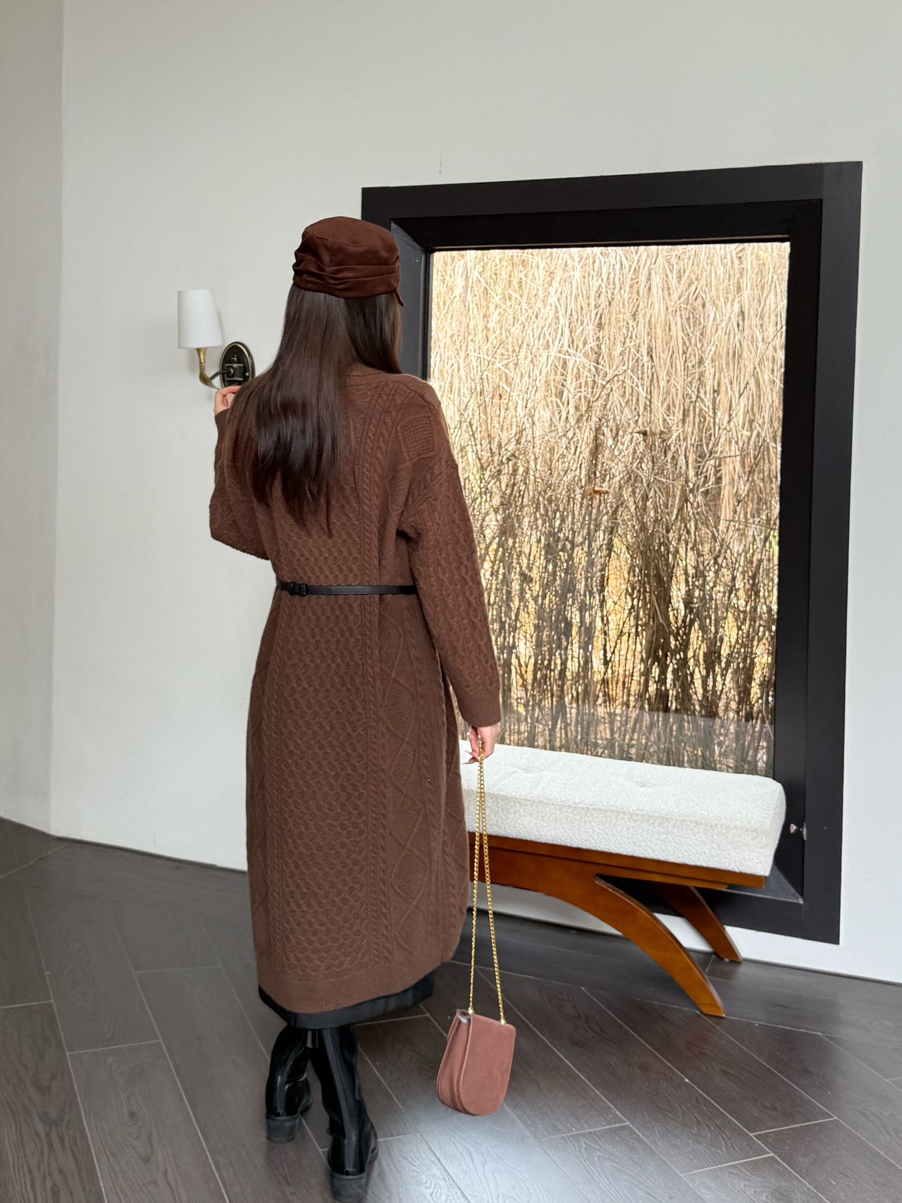 Her 25fw knitted jacket