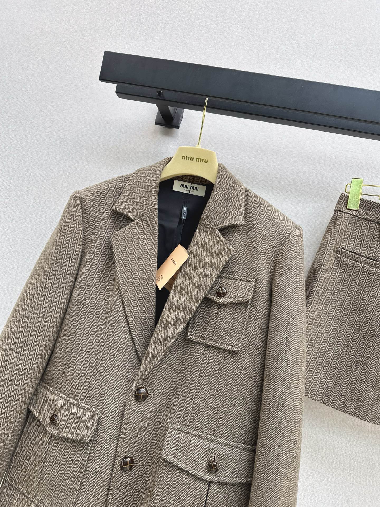 Miu 25fw blazer skirt suits