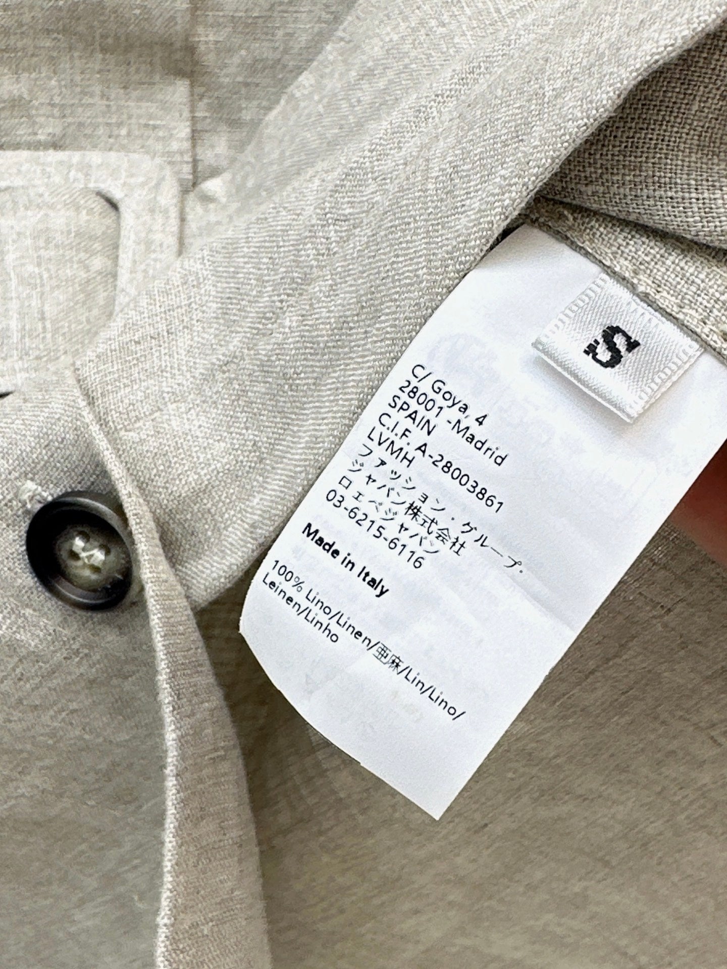 Loe 25fw linen shirt