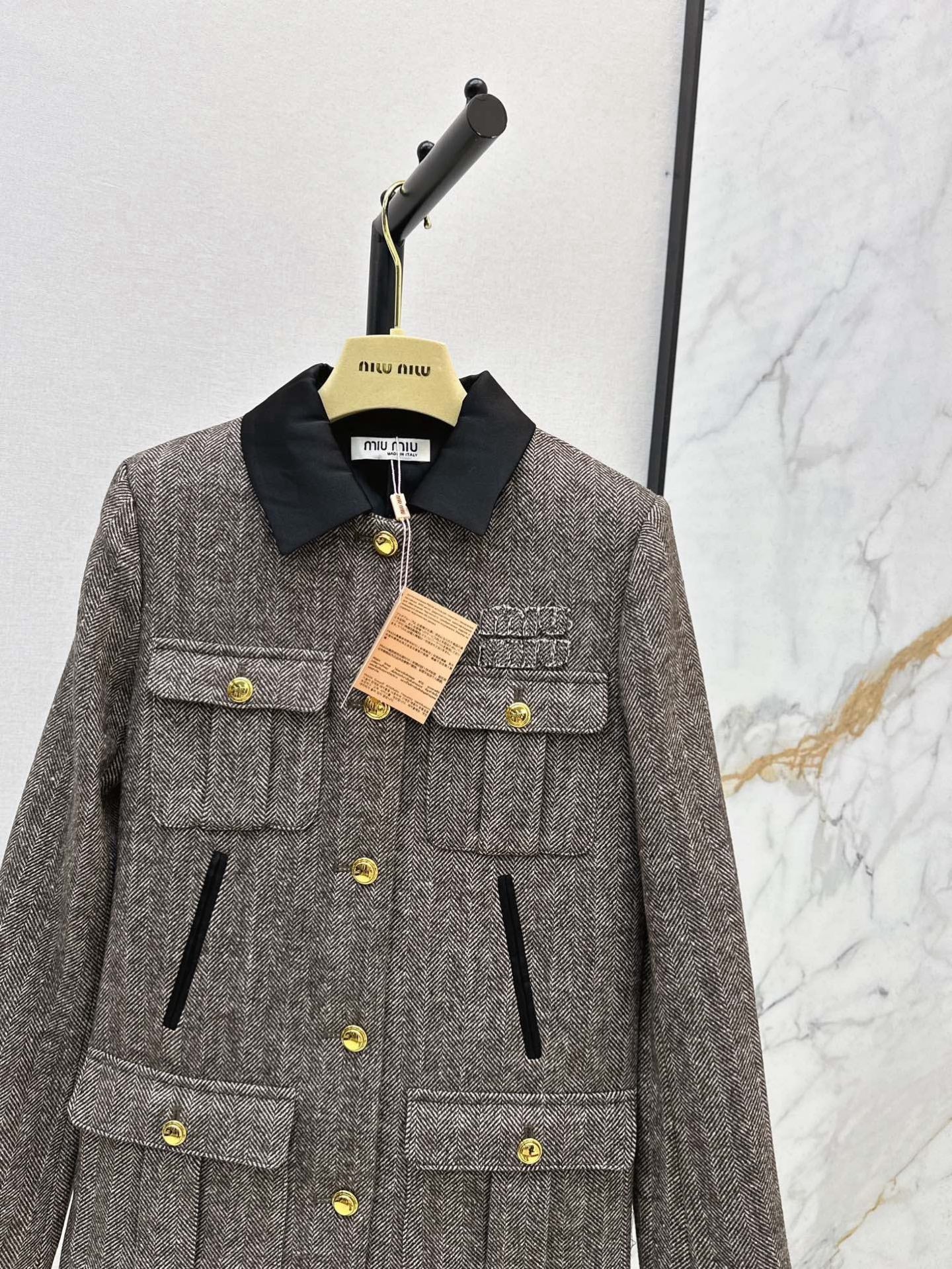 Miu 25fw jacket