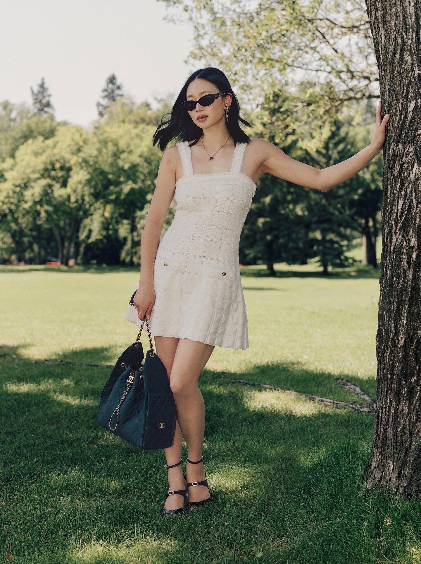 Chan 25fw slip dress