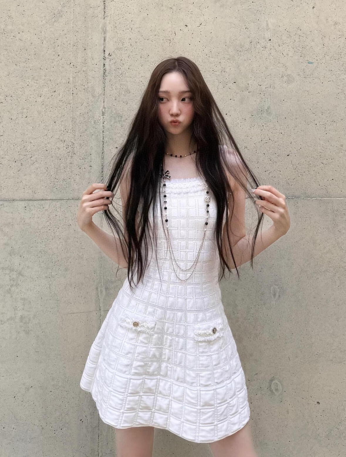 Chan 25fw slip dress