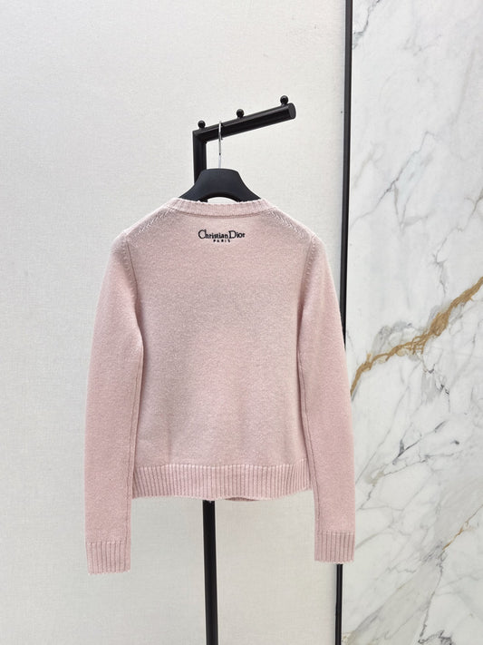 CD 25fw embroidery sweater