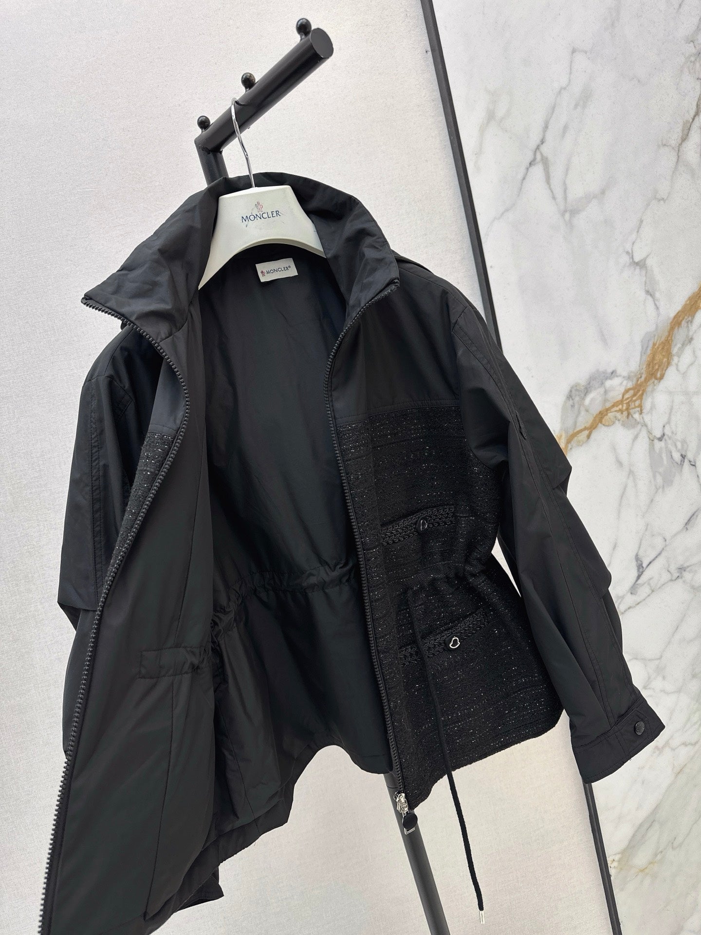 Monc 25fw hooded jacket