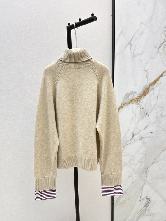 Brun 25fw turtleneck sweater